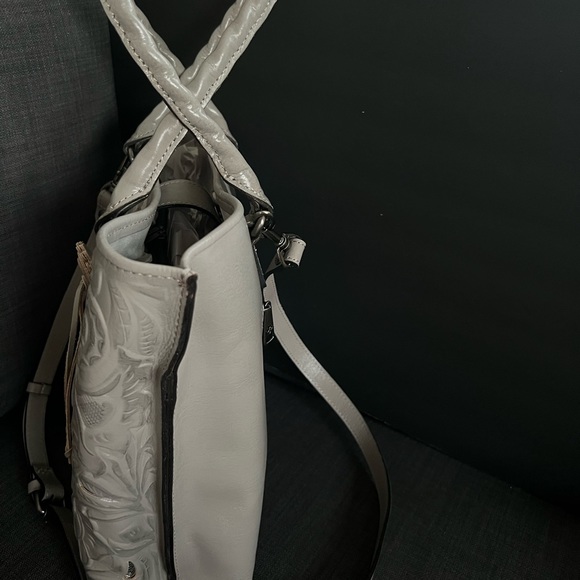 NWT PATRICIA NASH ADELINE TOTE HANDBAG TOOLED LEATHER - Picture 8 of 16